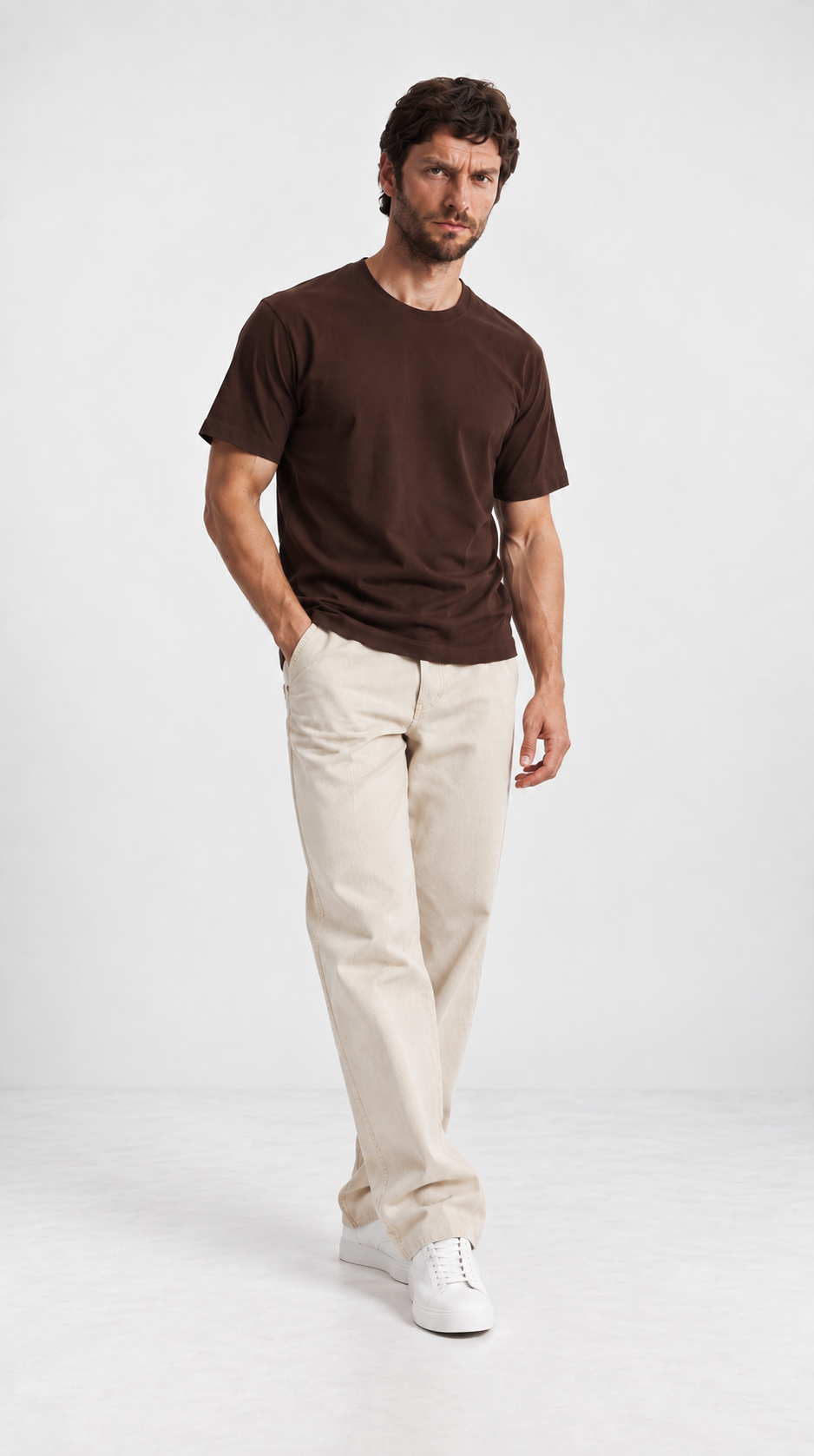 THE EVERYDAY TEE Coffee Brown
