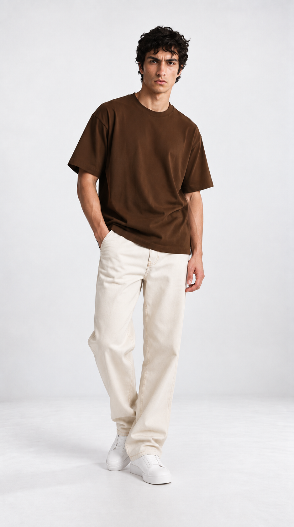 THE EVERYDAY OVERSIZED Coffee Brown